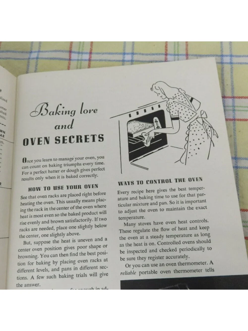 Learn to Bake Cookbook 1947 General Foods Cake Pastry Muffin Cookie Recipes